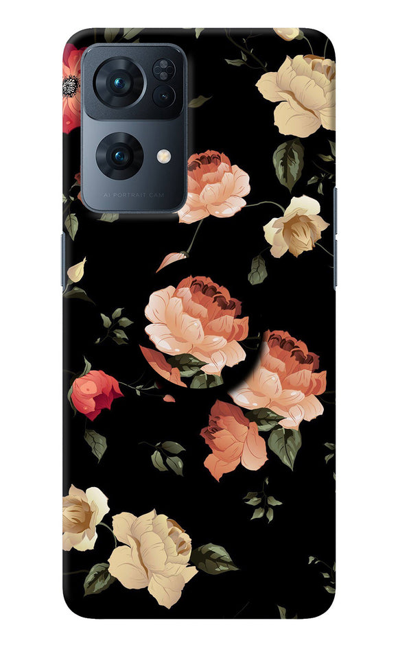 Flowers Oppo Reno7 Pro 5G Pop Case