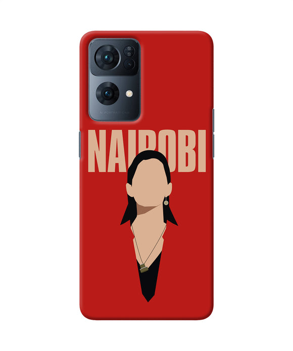 Nairobi Paint Money Heist Oppo Reno7 Pro 5G Back Cover