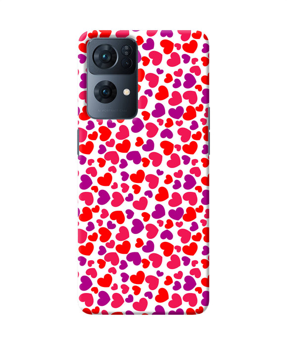 Heart print Oppo Reno7 Pro 5G Back Cover