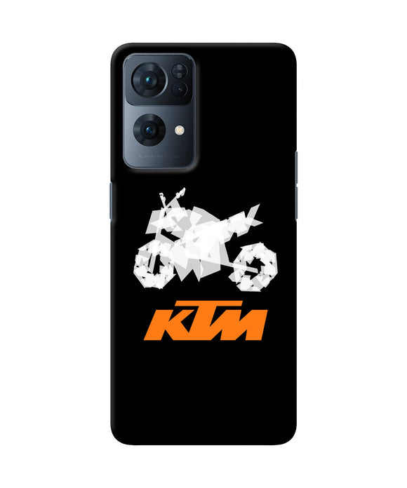 KTM sketch Oppo Reno7 Pro 5G Back Cover