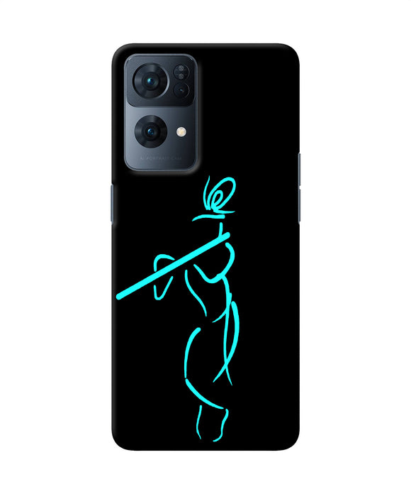 Lord krishna sketch Oppo Reno7 Pro 5G Back Cover