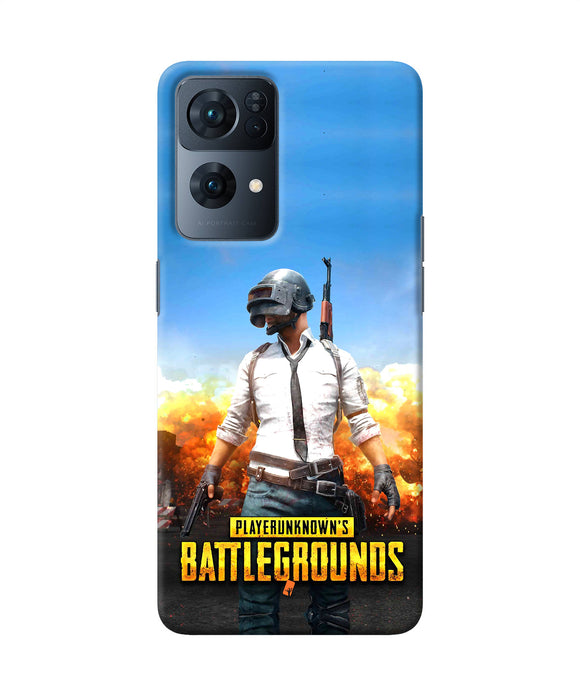 Pubg poster Oppo Reno7 Pro 5G Back Cover