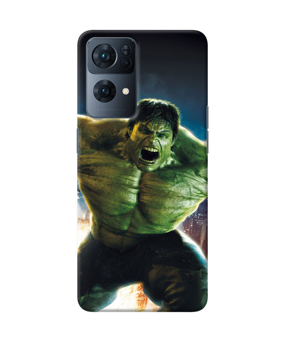 Hulk super hero Oppo Reno7 Pro 5G Back Cover