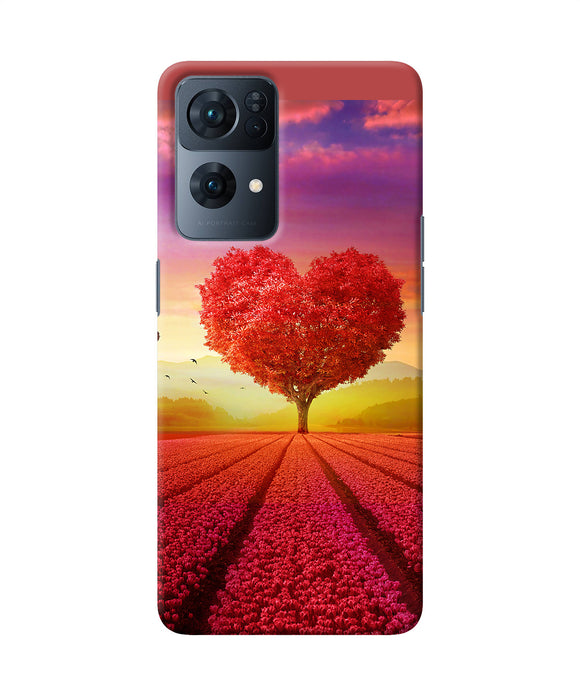Natural heart tree Oppo Reno7 Pro 5G Back Cover