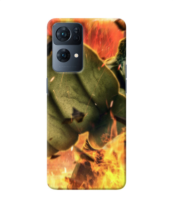 Hulk smash Oppo Reno7 Pro 5G Back Cover