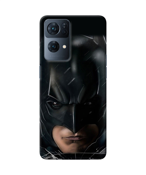Batman black mask Oppo Reno7 Pro 5G Back Cover