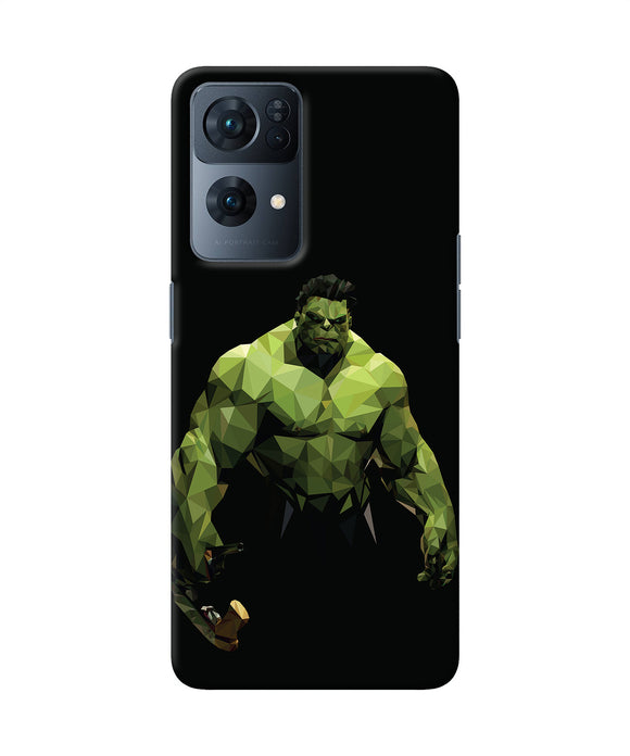 Abstract hulk buster Oppo Reno7 Pro 5G Back Cover