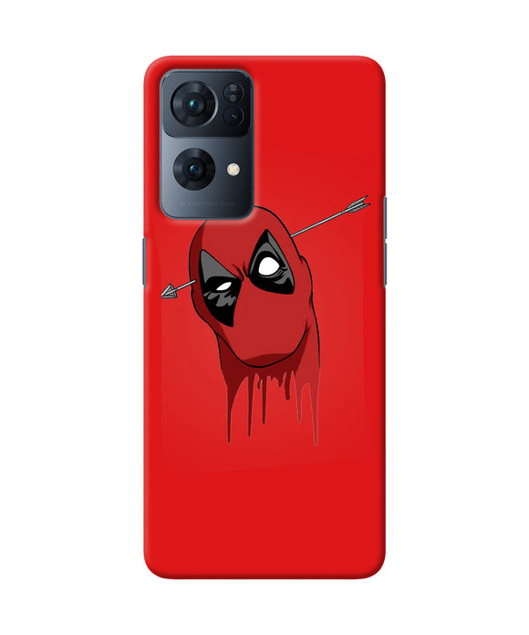 Funny deadpool Oppo Reno7 Pro 5G Back Cover