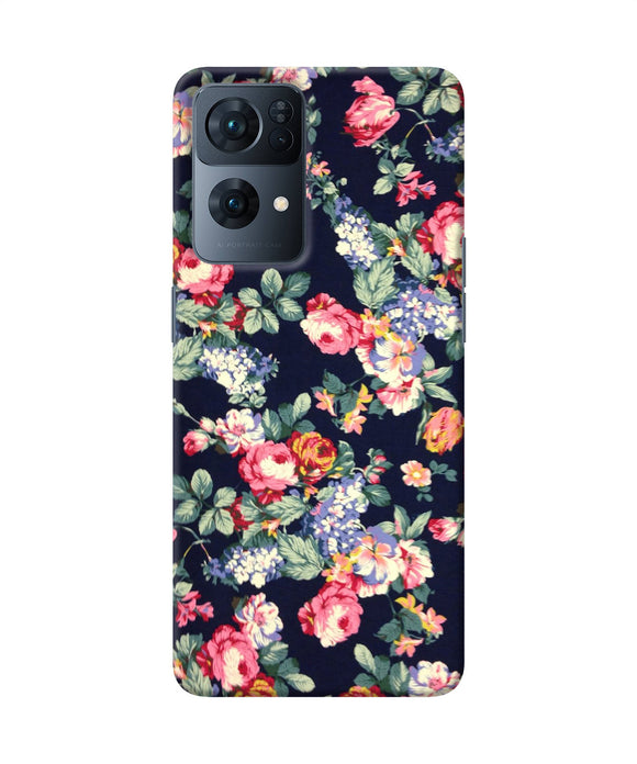 Natural flower print Oppo Reno7 Pro 5G Back Cover