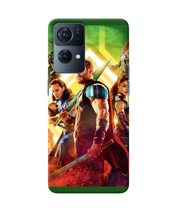 Avengers thor poster Oppo Reno7 Pro 5G Back Cover