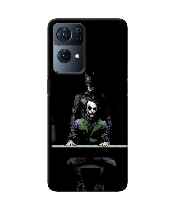 Batman vs joker Oppo Reno7 Pro 5G Back Cover