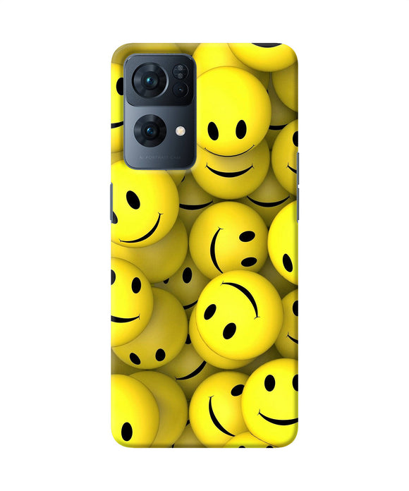 Smiley balls Oppo Reno7 Pro 5G Back Cover