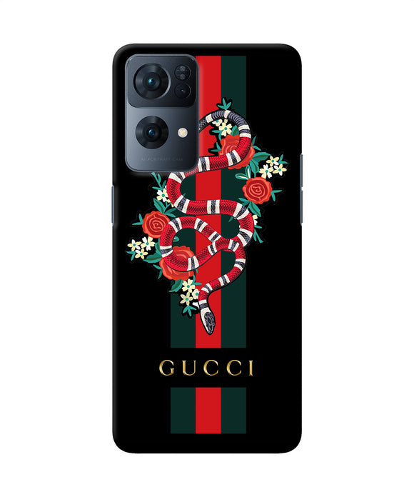 Gucci poster Oppo Reno7 Pro 5G Back Cover