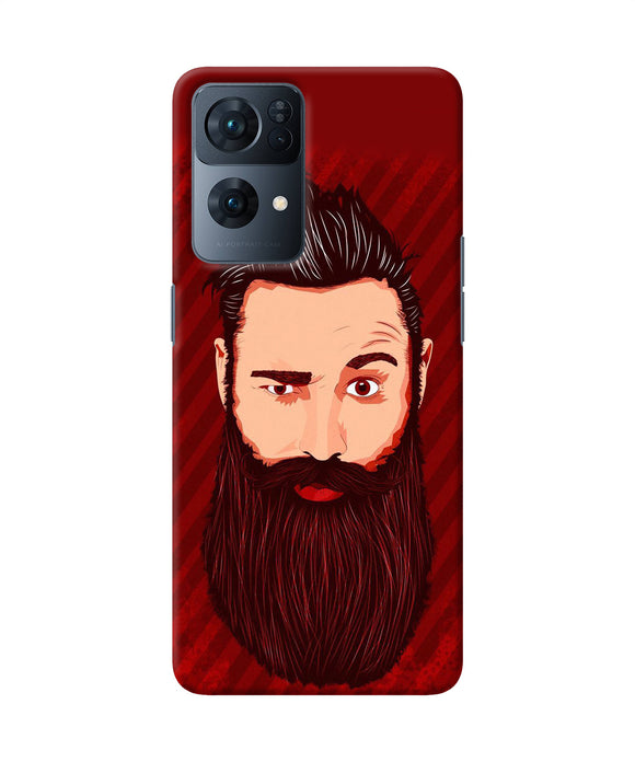 Beardo character Oppo Reno7 Pro 5G Back Cover