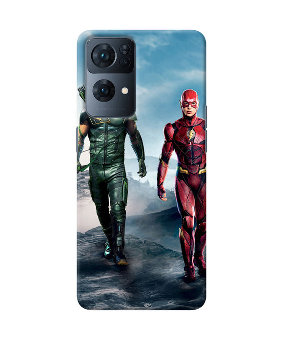 Flash running Oppo Reno7 Pro 5G Back Cover