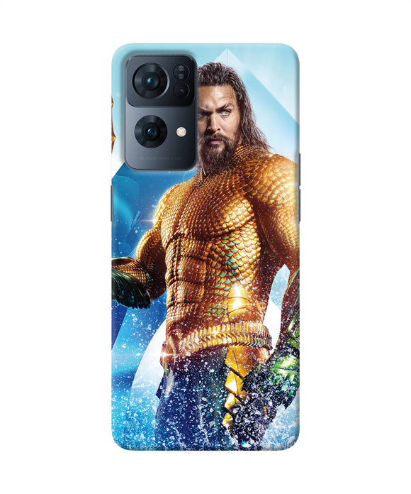 Aquaman water poster Oppo Reno7 Pro 5G Back Cover