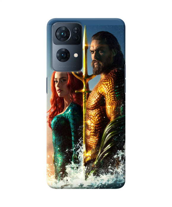 Aquaman couple Oppo Reno7 Pro 5G Back Cover