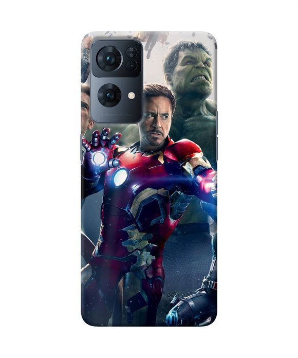 Avengers space poster Oppo Reno7 Pro 5G Back Cover