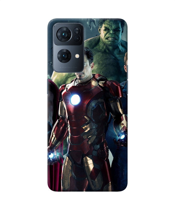 Ironman hulk space Oppo Reno7 Pro 5G Back Cover