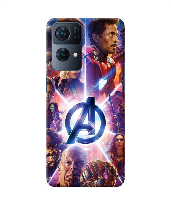 Avengers poster Oppo Reno7 Pro 5G Back Cover