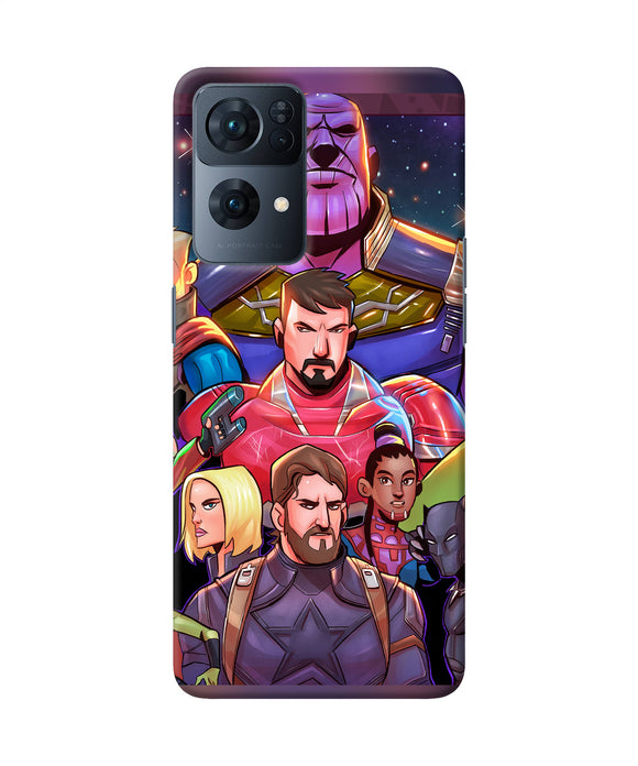 Avengers animate Oppo Reno7 Pro 5G Back Cover