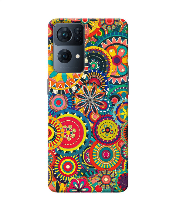 Colorful circle pattern Oppo Reno7 Pro 5G Back Cover