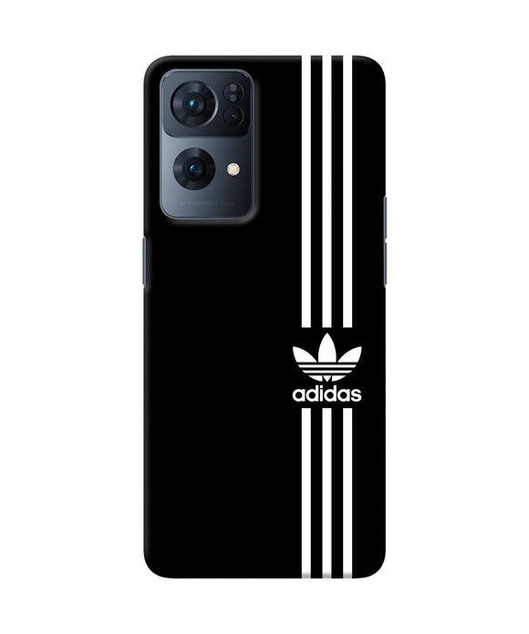 Adidas strips logo Oppo Reno7 Pro 5G Back Cover