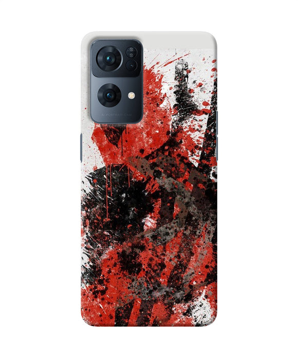 Deadpool rugh sketch Oppo Reno7 Pro 5G Back Cover