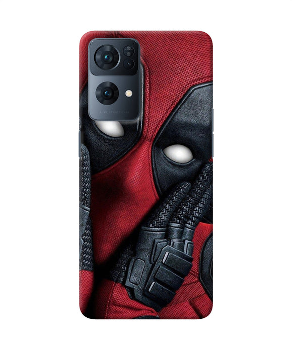 Thinking deadpool Oppo Reno7 Pro 5G Back Cover