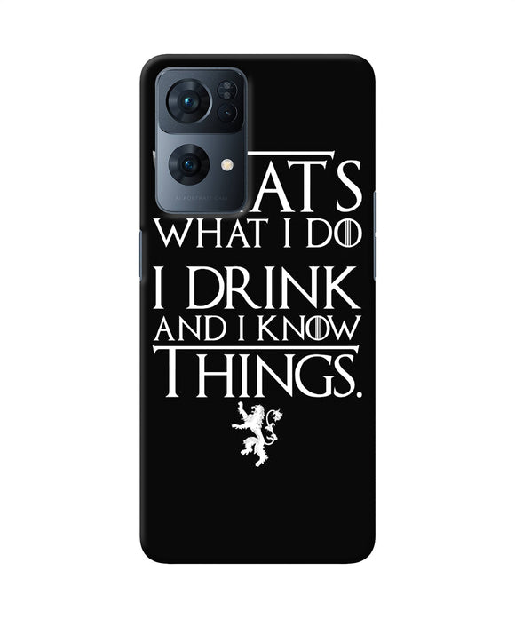 GOT quote Oppo Reno7 Pro 5G Back Cover