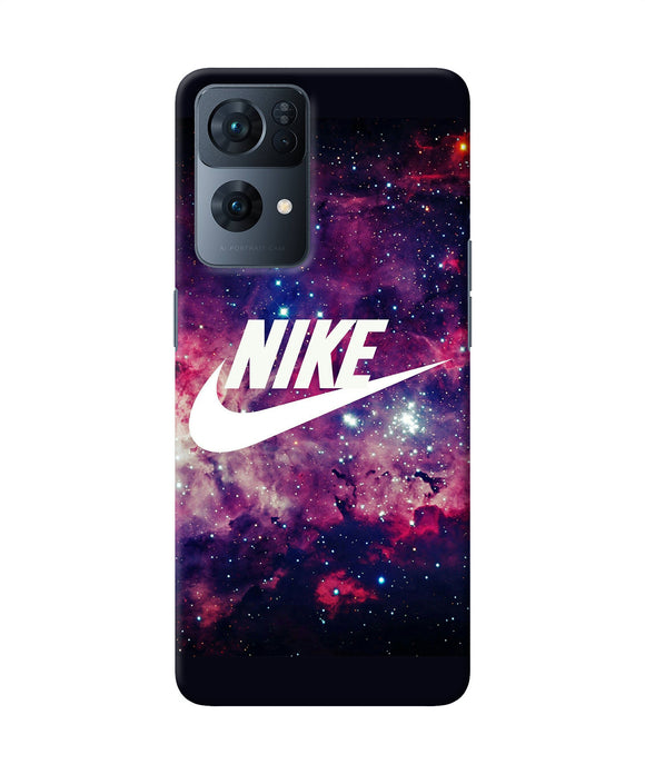 NIke galaxy logo Oppo Reno7 Pro 5G Back Cover