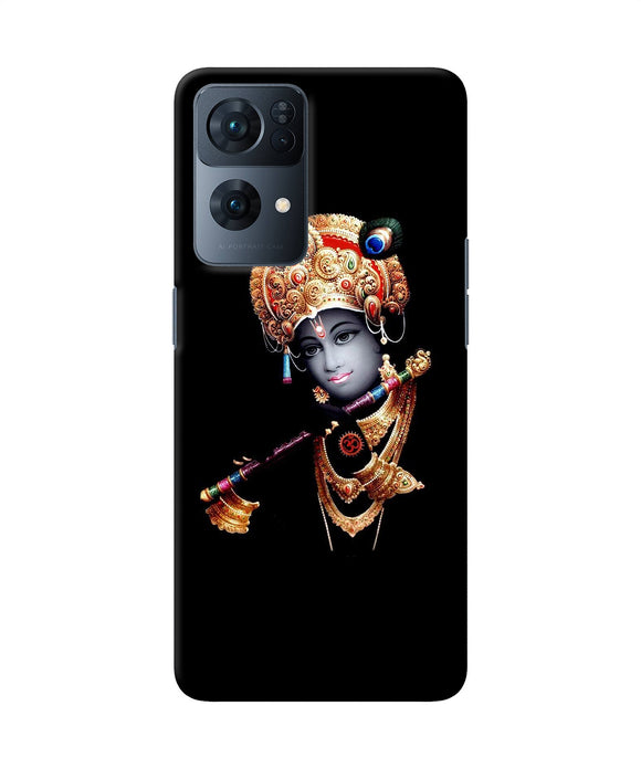 Lord krishna with fluet Oppo Reno7 Pro 5G Back Cover
