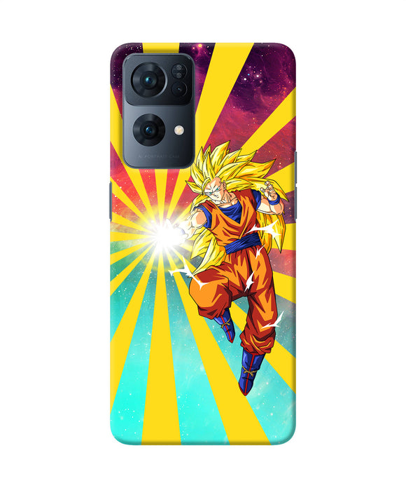 Goku super saiyan Oppo Reno7 Pro 5G Back Cover