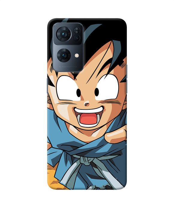 Goku z character Oppo Reno7 Pro 5G Back Cover