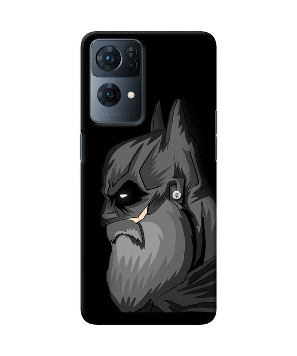 Batman with beard Oppo Reno7 Pro 5G Back Cover