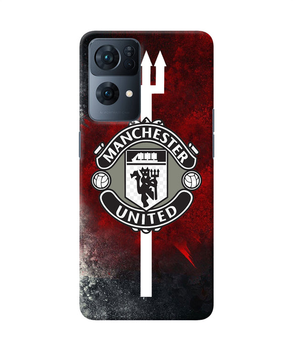 Manchester united Oppo Reno7 Pro 5G Back Cover