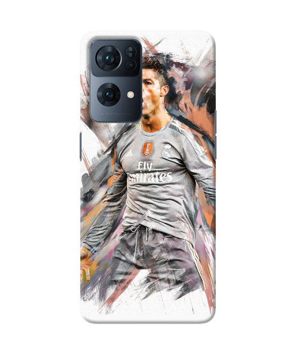 Ronaldo poster Oppo Reno7 Pro 5G Back Cover