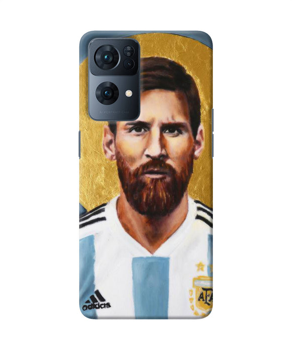 Messi face Oppo Reno7 Pro 5G Back Cover