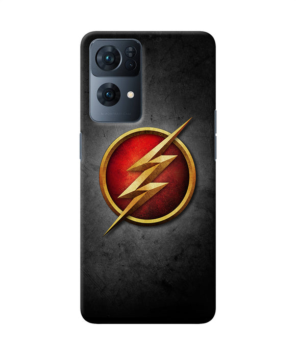 Flash logo Oppo Reno7 Pro 5G Back Cover