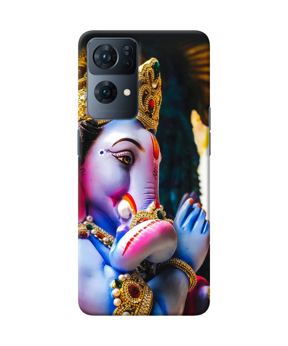 Lord ganesh statue Oppo Reno7 Pro 5G Back Cover