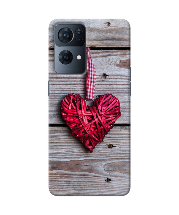 Lace heart Oppo Reno7 Pro 5G Back Cover