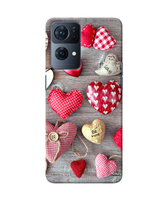 Heart gifts Oppo Reno7 Pro 5G Back Cover