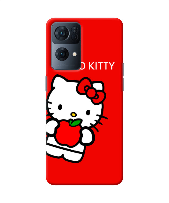 Hello kitty red Oppo Reno7 Pro 5G Back Cover