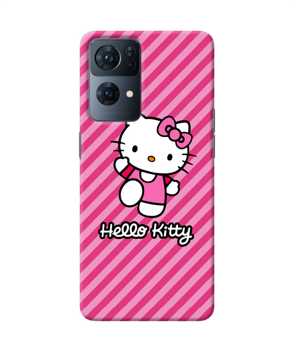 Hello kitty pink Oppo Reno7 Pro 5G Back Cover