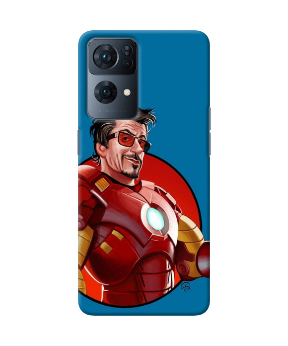 Ironman animate Oppo Reno7 Pro 5G Back Cover