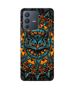 Angry Owl Art Vivo V23 5G Back Cover