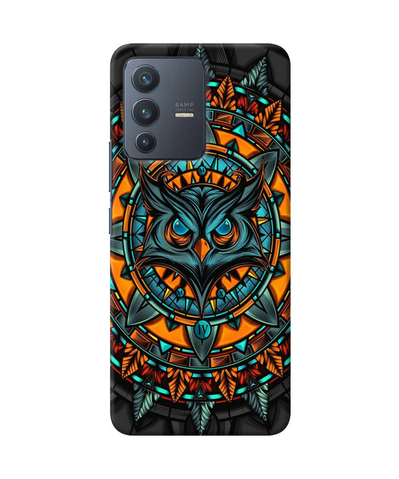 Angry Owl Art Vivo V23 5G Back Cover