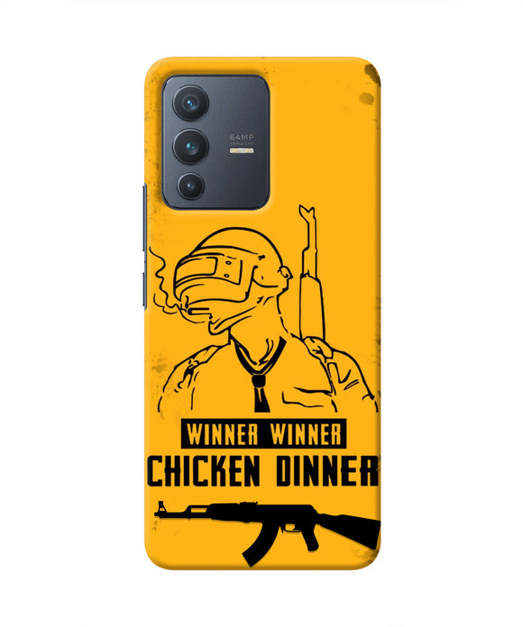 PUBG Chicken Dinner Vivo V23 5G Real 4D Back Cover
