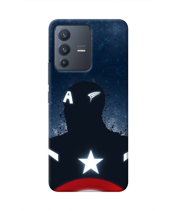 Captain america Shield Vivo V23 5G Real 4D Back Cover
