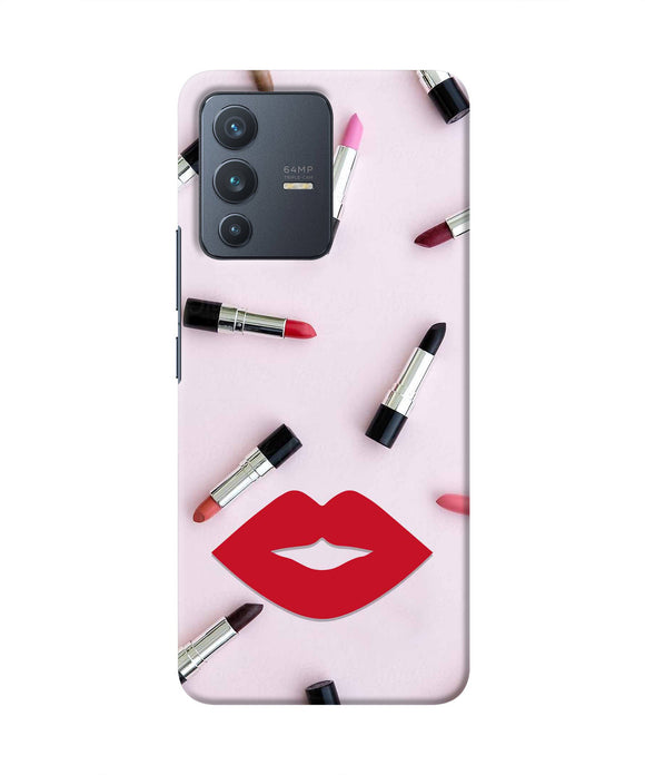 Lips Lipstick Shades Vivo V23 5G Real 4D Back Cover